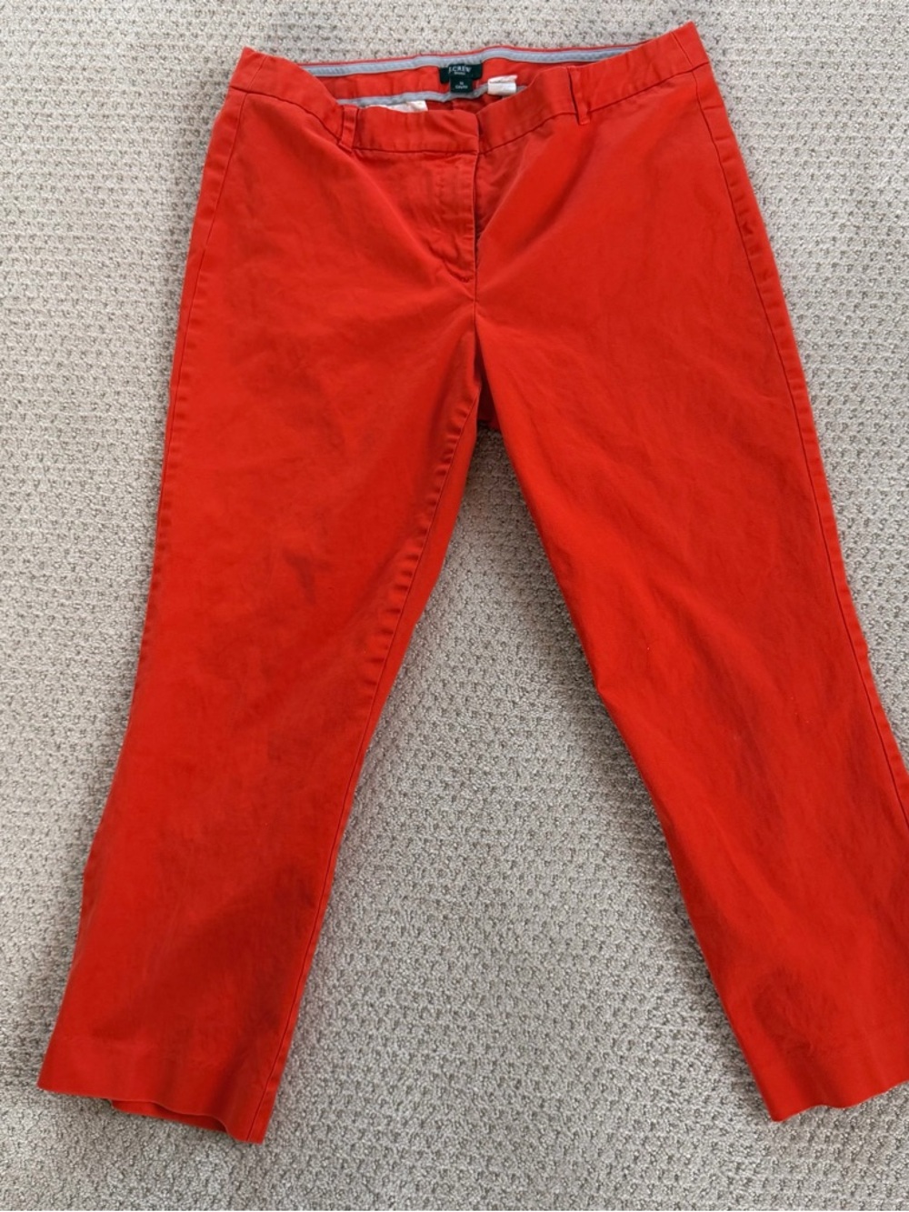 J. Crew Orange City Fit Pants